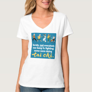 Tai Chi, geen kungfu vechten. T-shirt
