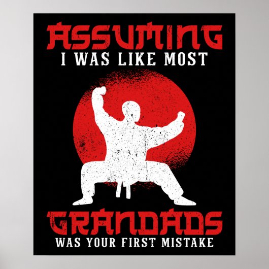 Tai Chi Grandpa Poster (Voorkant)