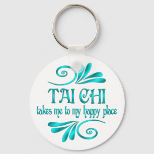 Tai Chi Happy Place Sleutelhanger