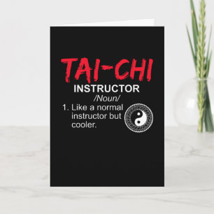 Tai Chi Instructor Tai Chi Fighter Kaart