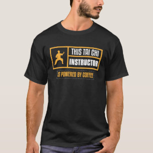 Tai Chi Instructor Yin Yang Meditation Meditative T-shirt