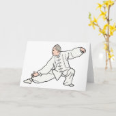 Tai Chi Kaart (Gele Bloem)