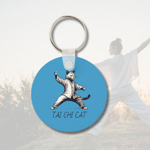 Tai chi kat Qigong marshal arts geschenk zelfverde Sleutelhanger