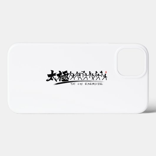 Tai Chi kung fu(功夫) Case-Mate iPhone Case (Achterkant (horizontaal))