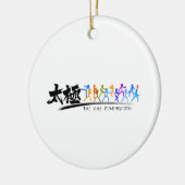 Tai Chi kung fu(功夫) Keramisch Ornament (Links)