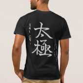 Tai Chi Line Dansend t-shirt (Achterkant)