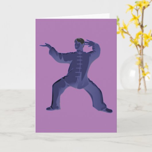 Tai Chi-Man Kaart (Gele Bloem)