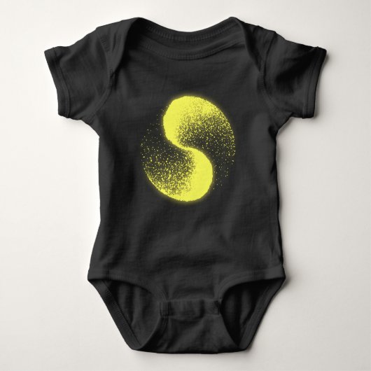 Tai Chi Martial Arts 3D Yin Yang Symbol Kung Fu Romper (Voorkant)
