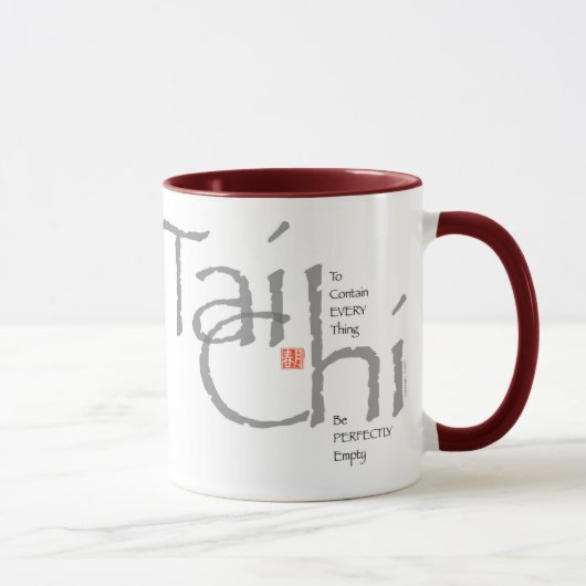 Tai Chi om alles te bevatten Mok (Rechts)