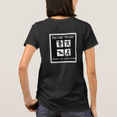 Tai Chi personnalisé "To Go" T-shirt foncé (Dos)