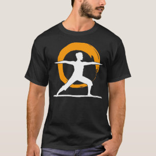 Tai Chi Qigong-vrouw Zen cirkel Qi Gong Thai chi T-shirt