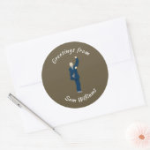 Tai Chi Ronde Sticker (Envelop)