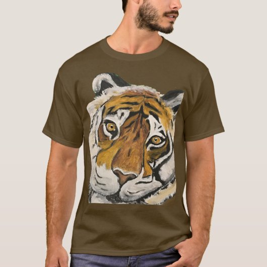 Tai Chi Tiger Face T-shirt (Voorkant)
