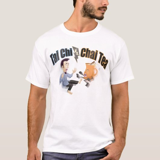 Tai Chi vs. Chai Tea T-shirt (Voorkant)