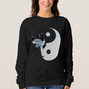 Tai Chi Witte Kraanvogel Yin Yang Qi Gong Chinese Trui