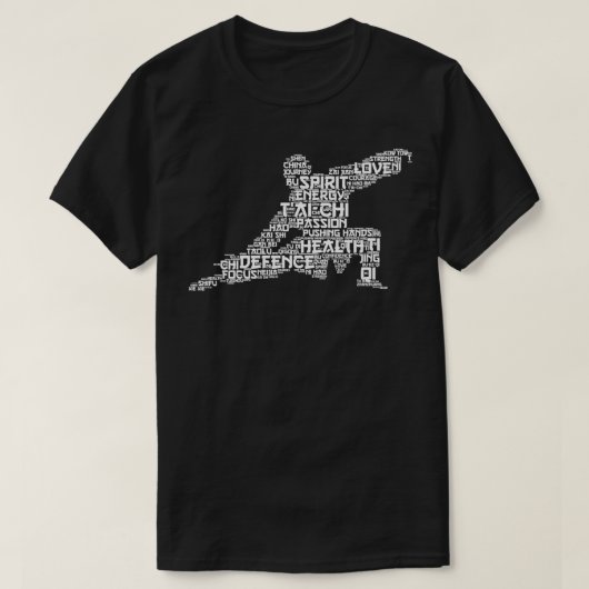 Tai Chi Words Classic TShirt (Design voorkant)