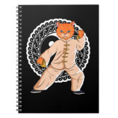 Tai Chi Ying Yang Tai Chi Cat Notitieboek (Voorkant)