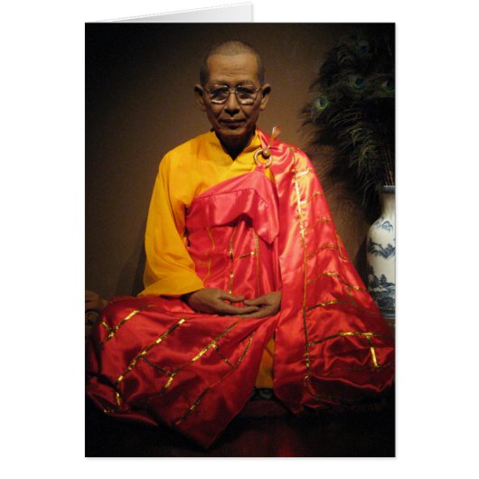 Tai Sue Yen Boon ... Carte moine bouddhiste chinoi (Devant)