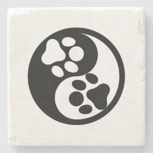 Taichi Paws Stenen Onderzetter
