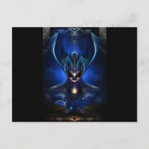 Taidushan Sai Shadow Blue carte postale Hrz