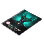 Taidushan Sai Shadow Blue - Emerald Light Carnet (Côté gauche)