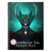 Taidushan Sai Shadow Blue - Emerald Light Carnet (Devant)
