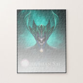 Taidushan Sai Shadow Blue Le Puzzle Émeraude (Vertical)
