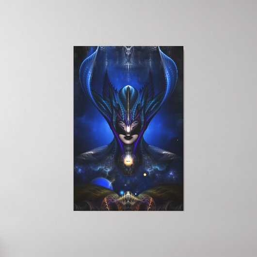 Taidushan Sai Shadow Blue RB Portrait toile Imprim (Recto)