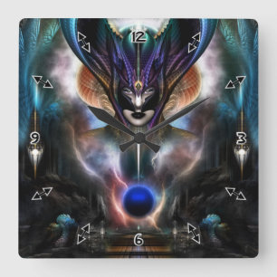 Taidushan Sai Spirit Power WD Vierkante Klok