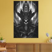 Taidushan Sai Talons of Time BlackSun Canvas Print (Insitu (Woonkamer))