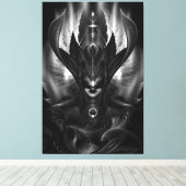 Taidushan Sai Talons of Time BlackSun Canvas Print (Insitu (Houten vloer))
