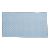 Taie d'oreiller à motif Cercles Bleus (Dos)