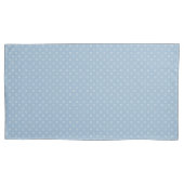 Taie d'oreiller à motif Cercles Bleus (devant)
