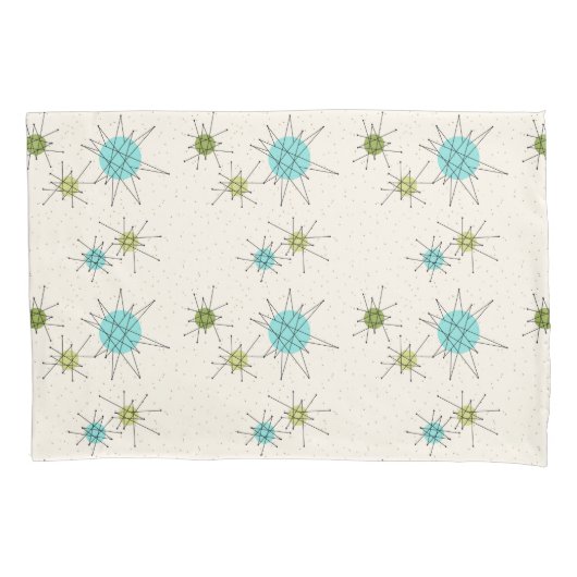 Taie d'oreiller atomique iconique de Starbursts (devant)