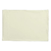 Taie d'oreiller beige (Dos)