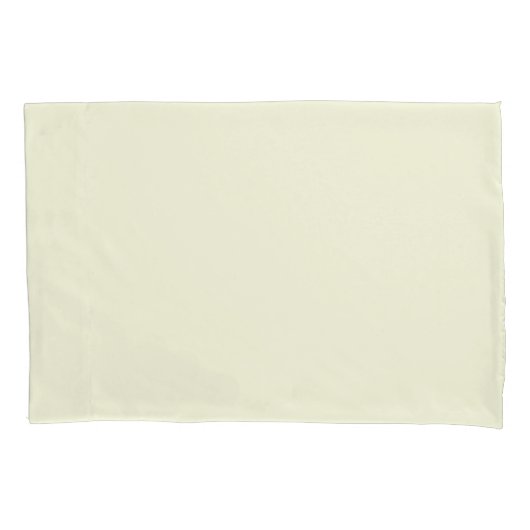 Taie d'oreiller beige (devant)