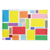 Taie d'oreiller Blocs Vibes Positives (Dos)