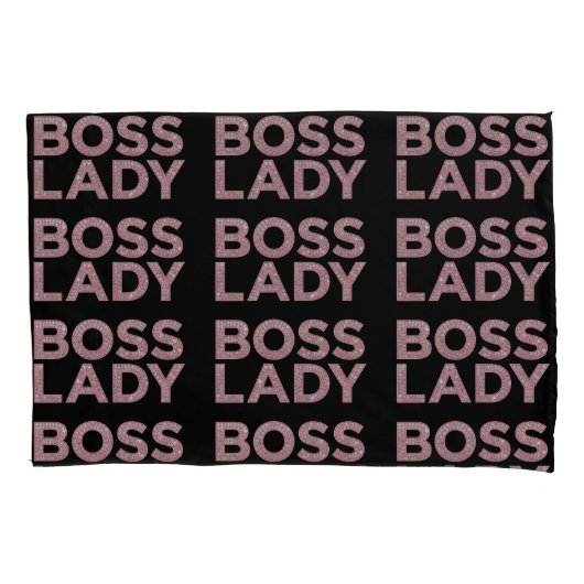 Taie d'oreiller Boss Lady (devant)