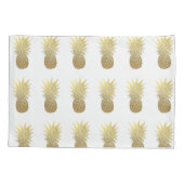Taie d'oreiller d'ananas d'or (Dos)