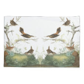 Taie d'oreiller d'animal de faune d'oiseaux de (Dos)