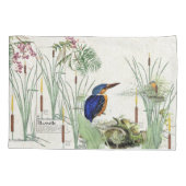 Taie d'oreiller de faune d'étang de Cattails (Dos)