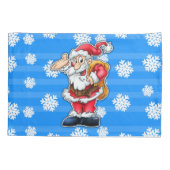 Taie d'oreiller de Père Noël (Dos)