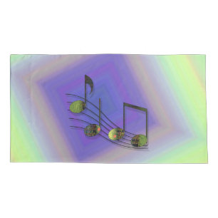 Taie d'oreiller Dubstep Notes
