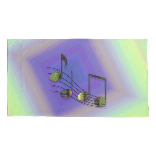Taie d'oreiller Dubstep Notes (Dos)