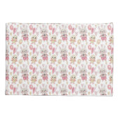 Taie d'oreiller élégante du motif | de Pâques (Dos-gauche)