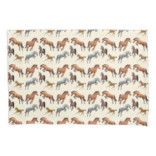 Taie d'oreiller équine de chevaux de pullover de