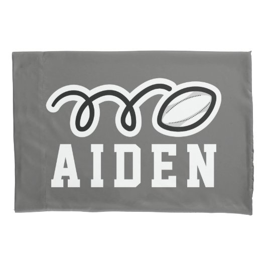 Taie d'oreiller faite sur commande de sport de (devant)