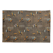 Taie d'oreiller occidentale de literie avec le (Dos)