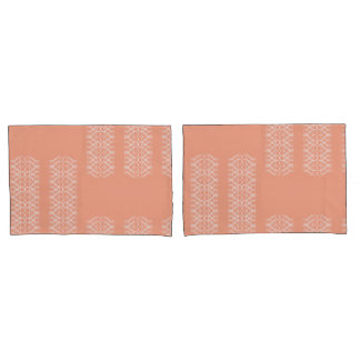 Taie d'oreiller orange pâle