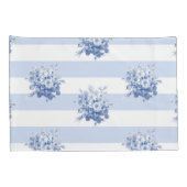 Taie d'oreiller rose de norme de myrtille du (Dos-Droit)